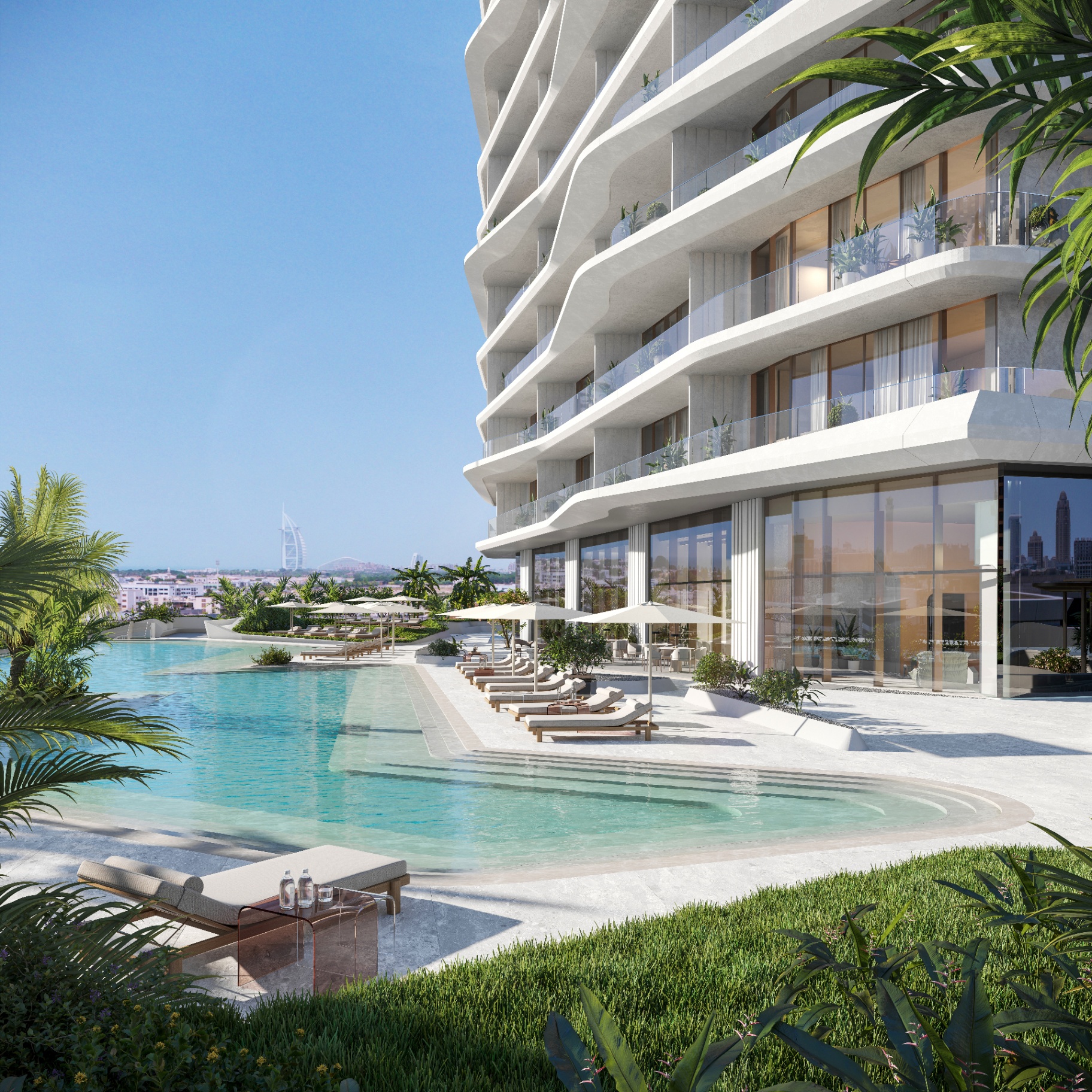 Iconic Residences — Dubai skyline